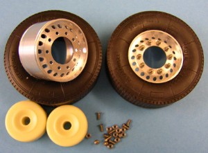 KFS MCA 1/24 歐陸式 寬385型 轉向輪組/